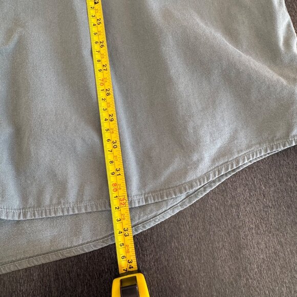 Orvis Men's Sage Green Short Sleeve 100% Cotton Button-Up Shirt, Size XL - Picture 5 of 6